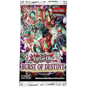 Burst of Destiny - Booster Pakke - Yu-Gi-Oh kort